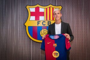 داني أولمو … لاعبا لبرشلونة حتي 2030